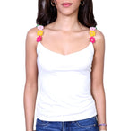 Floral Strap Cami Top